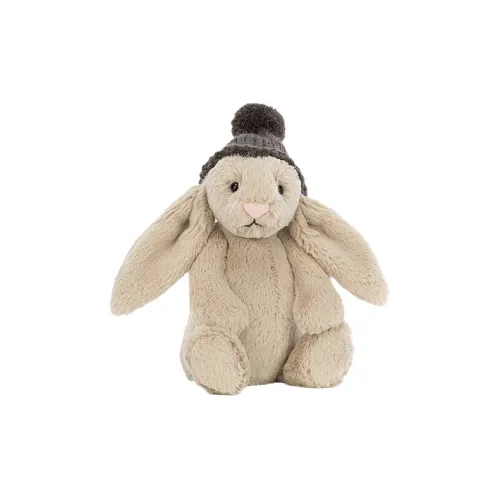 JELLYCAT Bunny Collection Животные Shy Теплый Кролик Бежевый Куклы Плюшевая кукла 18 см Высота в сидячем положении