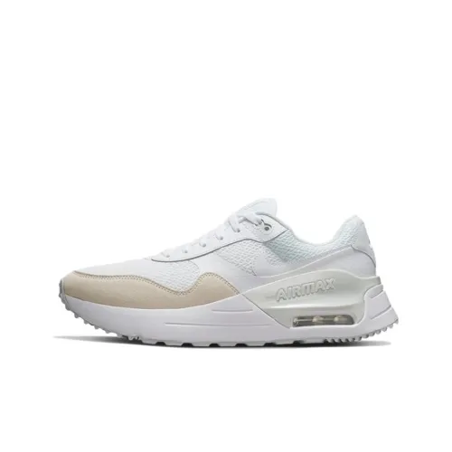Nike Air Max SYSTM Low Топ Casual Мужской Белый Коричневый