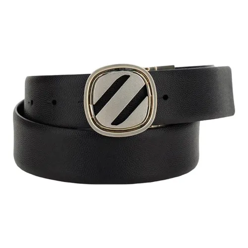 Ermenegildo Zegna Кожаные ремни Черный Унисекс
