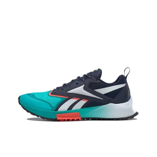 Reebok Lavante Trail 2 Беговые кроссовки Мужские Синие Зеленые