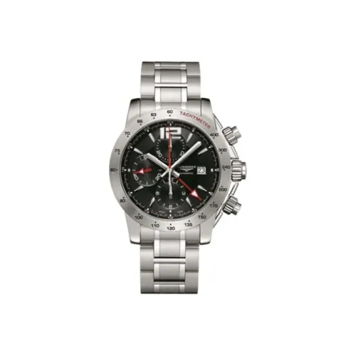 LONGINES Автоматический Механический Мужской Часы из Коллекции ADMIRAL 41 мм Черные