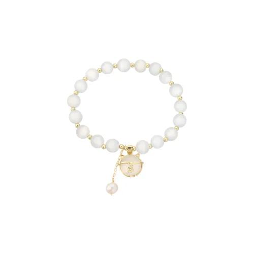 VIVIWELL Стекло Кошачий глаз Браслеты Женские