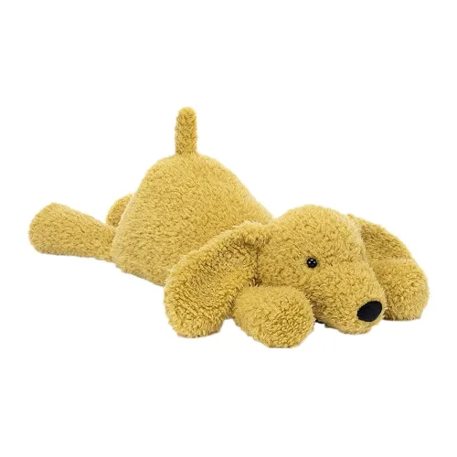 JELLYCAT Dog Collection Животные Splatter Щенок Куклы Плюшевая кукла Высота 16 см В сидячей позе
