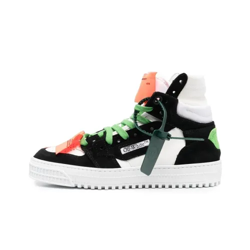 OFF Белый OFF COURT 3,0 Высокий Топ Стильные Скейтбординги Мужской Черный Белый