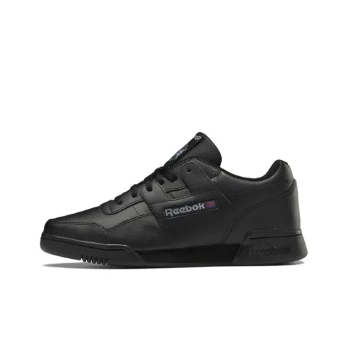 Reebok Workout Plus Low Top Скейтборд Кроссовки Unisex Черный