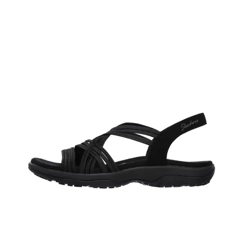 Skechers Reggae Slim Пляжные сандалии Женские Черный