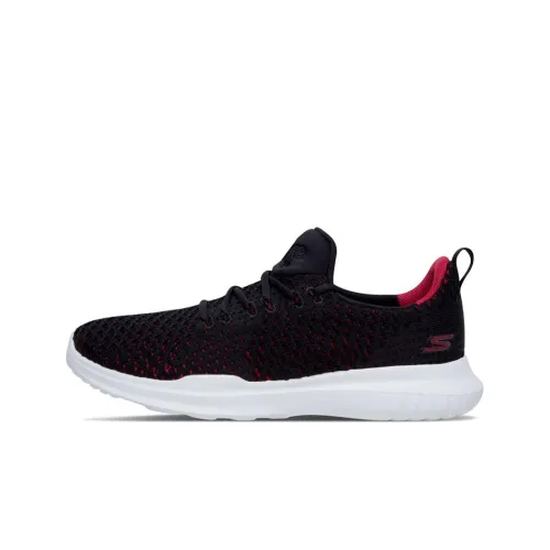 Skechers Go Run Mojo Low Топ Беговые кроссовки Женские Черный Красный