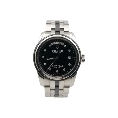 TUDOR Jun Jue Series Автоматический Механический Механизм Мужские Часы Часы 39 мм Черный Циферблат