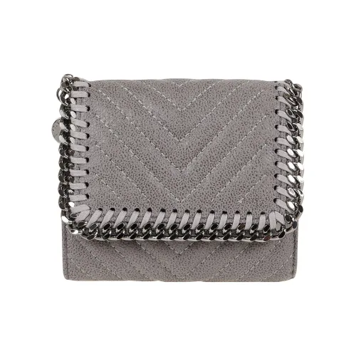 Stella McCartney Кошелек из полиуретана женский серый