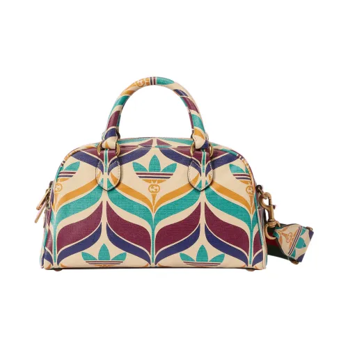 GUCCI X ADIDAS Collaboration Кожа Сумка через плечо Мини Мужская Многоцветная