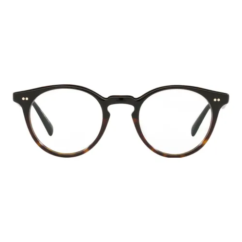 Очки Oliver Peoples с диоптриями черные коричневые унисекс