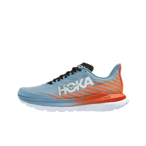 HOKA ONE ONE Mach 5 Mach 5 Low Топ Беговые кроссовки Мужской Гора Весна Синий