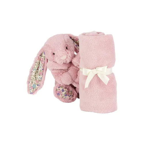 JELLYCAT Bunny Collection Цветочная ткань Тюльпан Куклы Плюшевая кукла 34 см Высота Полотенце 34 см Длина