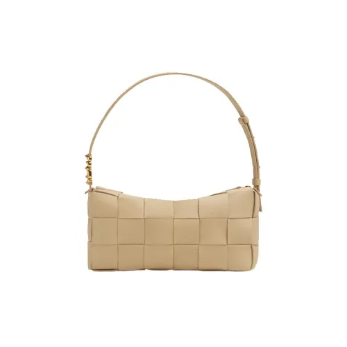 Bottega Veneta Телячья кожа Сумка через плечо Сумка Сумка через плечо Женская Миндаль