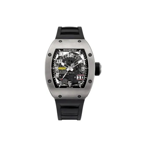 RICHARD MILLE Автоматический Механический Часы для Мужчин 48mm*39,7mm Черный