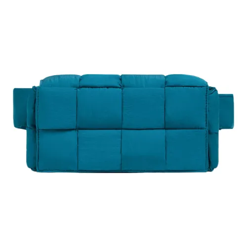 Bottega Veneta Cassette Полиамид Бананка Мужской Синий