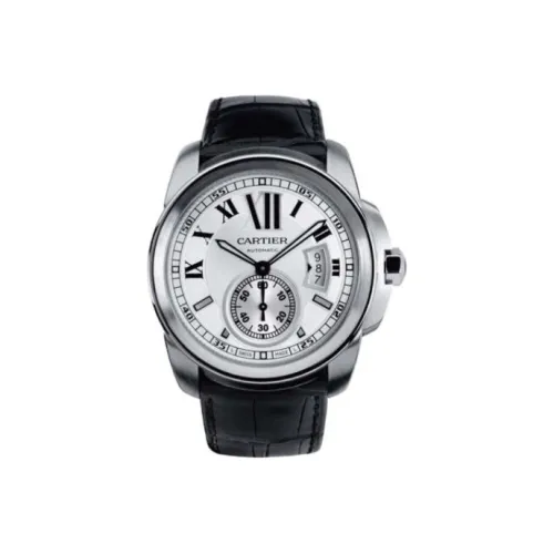 Cartier Автоматический Механический Часы Мужские Коллекция CALIBRE 42 мм Белые