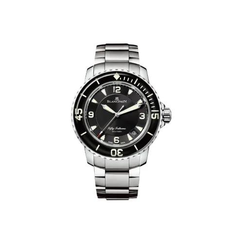 BLANCPAIN Автоматический Механический Часы Мужские FIFTY FATHOMS 45 мм Черные