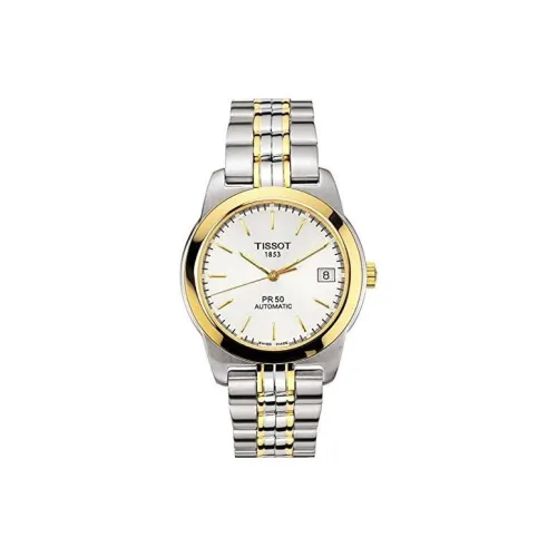 TISSOT Автоматический Механический Механизм Мужские Часы 36 мм Белый
