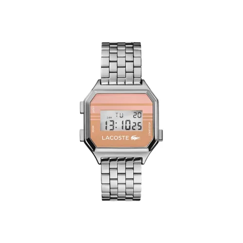 lacoste Кварцевый Movement Унисекс Часы 34mm*6mm*3mm Розовые