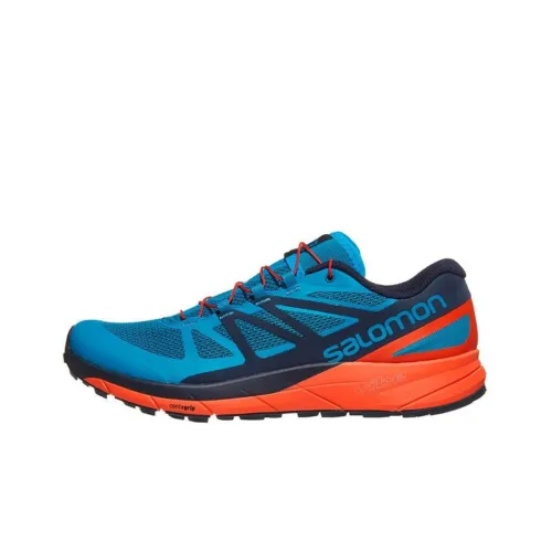 Salomon Sense Ride 4 Low Топ Уличная обувь Красный синий
