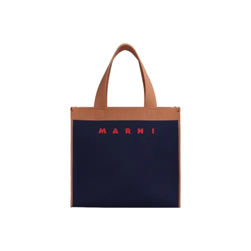 MARNI Полиэстер Тоут Сумка Сумка для покупок Сумка Мужская Синяя
