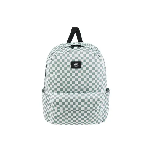 Vans Old Skool Полиэстер Рюкзак Стандартный Унисекс Белый и Серый