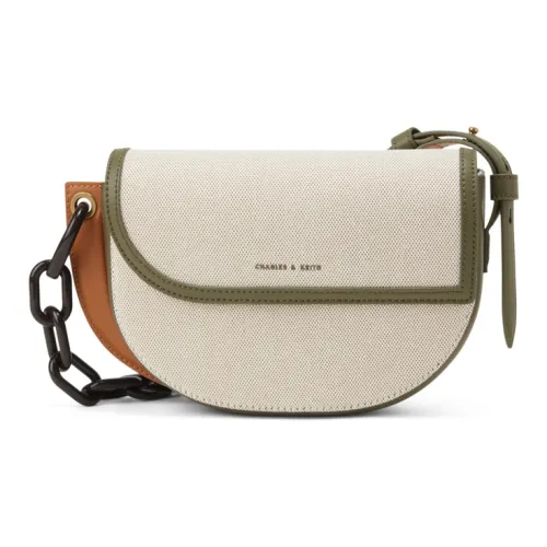 CHARLES KEITH ПУ (полиуретан) Сумка через плечо Стандартная Женская Белая