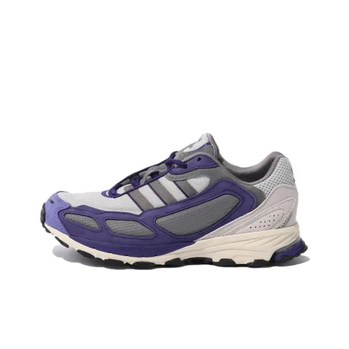 Adidas Originals Shadowturf Устойчивый к истиранию Низкий Топ Повседневные Беговые кроссовки Унисекс Серый Фиолетовый