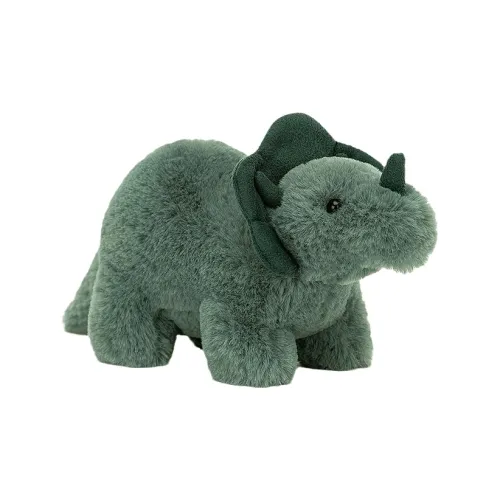 JELLYCAT Dinosaur series Животные Треугольник Дракон Куклы Плюшевая кукла 10 см Высота