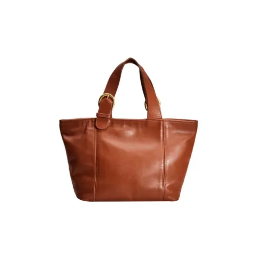 COACH Waverly Кожа Тоут Сумка Плечевая Сумка Большая Женская