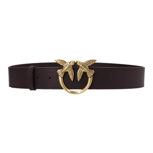 PINKO Коровья кожа Ремни Фиолетовый Унисекс