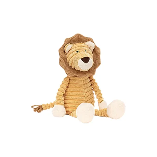 JELLYCAT Jungle Animal Collection Little Lion Куклы Плюшевая кукла 19 см Рекомендуемый рост в сидячей позе