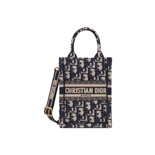 DIOR BookTote Сумки Синие Женские