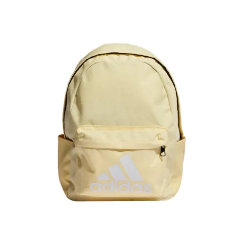 Adidas Полиэстер Рюкзак Стандартный Унисекс Кремово-Желтый