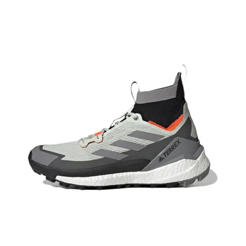 adidas Terrex FREE HIKER 2,0 2 Slip-resistant Abrasion-resistant MID Топ Уличная обувь Мужская Серый Черный