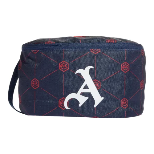 Adidas Originals Полиэстер Спортивная Сумка Туалетная Сумка Обычного Размера Унисекс Синяя