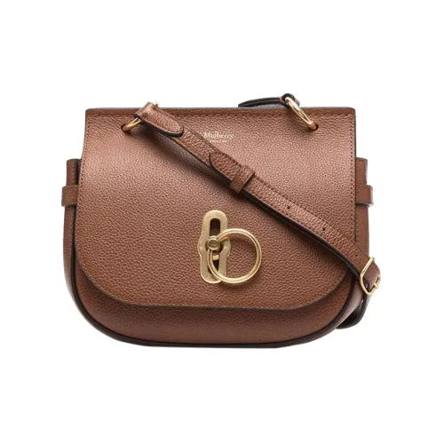 Mulberry Кожа Сумка через плечо Сумка на плечо Женская Коричневая