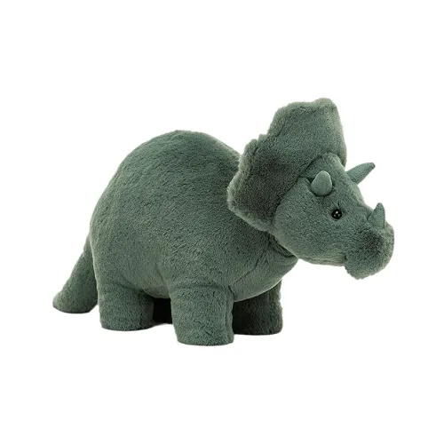 JELLYCAT Dinosaur Series Triangle Dragon Куклы Плюшевая кукла 17 см Высота в сидячем положении