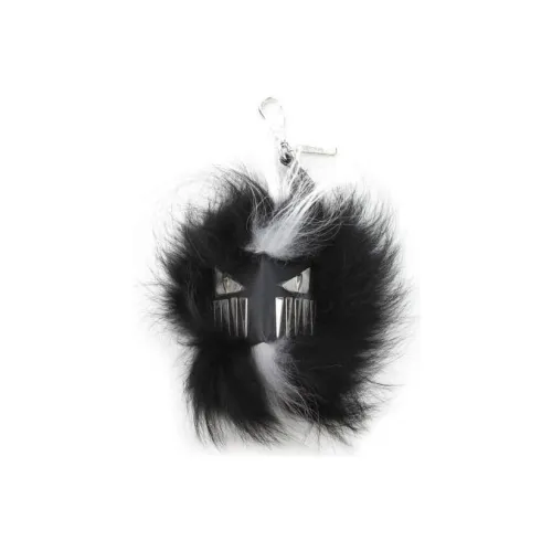 FENDI Кожа Брелоки Черный Унисекс