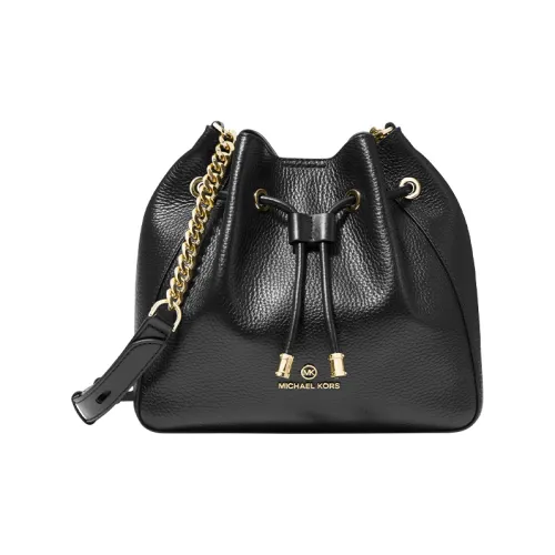 MICHAEL KORS Phoebe Коровья кожа Ведрообразная сумка Сумка через плечо Средняя Женская Черная