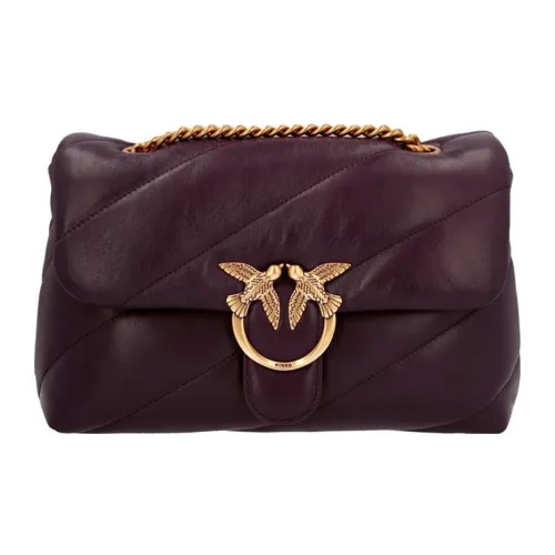 PINKO Кожа Swallow Сумка Сумка через плечо Стандартная Женская Фуксия
