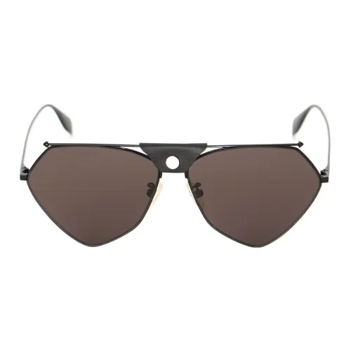 Alexander McQueen Солнцезащитные очки Черные Унисекс