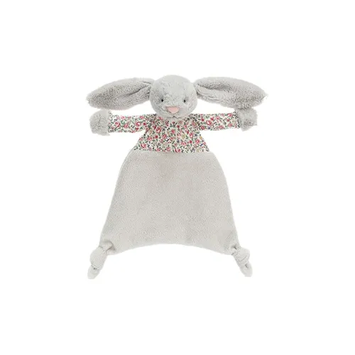 JELLYCAT Bunny Collection Цветочная ткань Серебряная Куклы Плюшевая кукла 25 см Высота