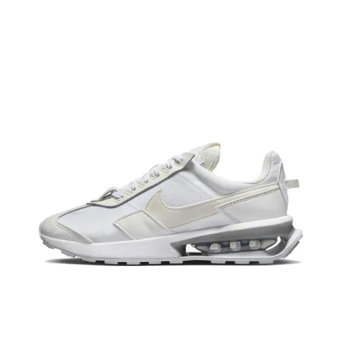 Nike Air Max Pre Day Abrasion Resistant Низкий Топ Casual Женский Белый