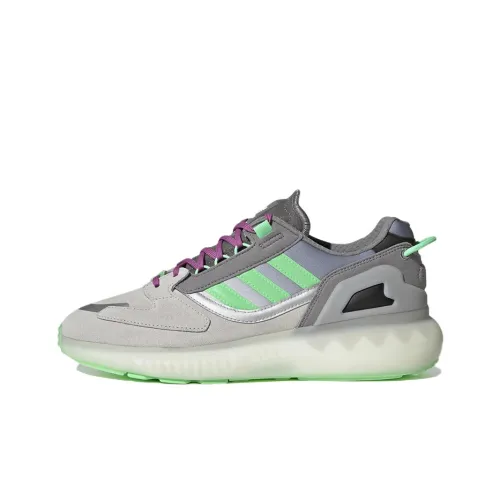 Adidas Originals ZX 5000 Zx 5k Устойчивые к истиранию Низкие Кроссовки для бега Мужские Серый Зеленый