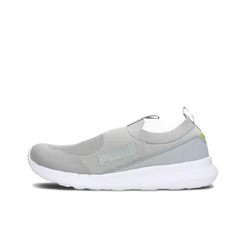 PUMA Grand Slip On Low Топ Беговые кроссовки Мужской Серый Белый