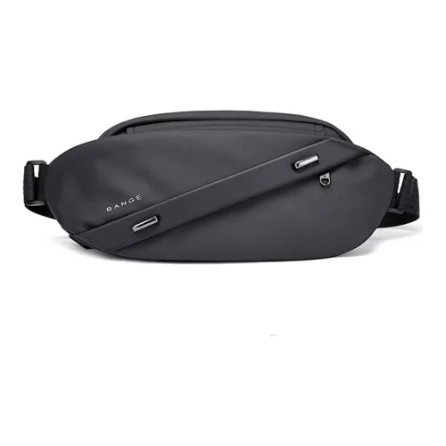 BANGE Oxford Mini Backpack Shoulder Bag Sling Bag Men's Black Gray