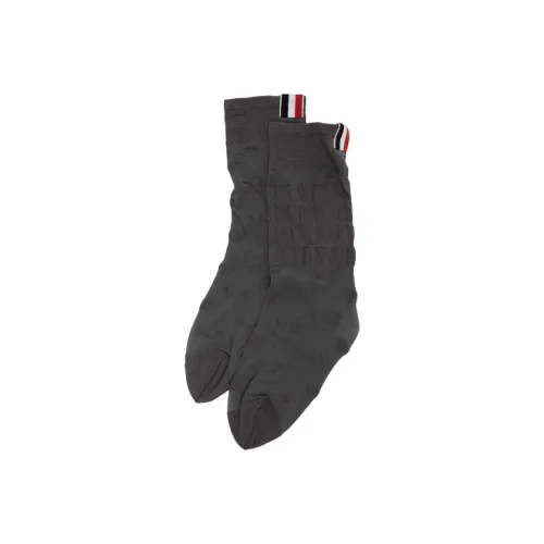 THOM BROWNE Серые Женские Носки MID до икры