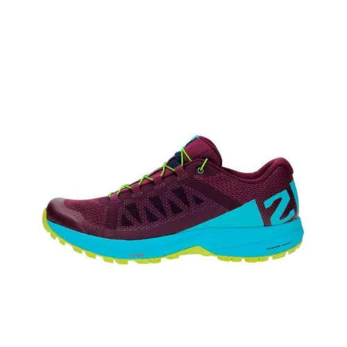 Salomon Sense Ride 4 XA Elevate Slip-resistant Abrasion-resistant Low Top Streetwear Women's Purple Blue Соломон Сенс Рид 4 XA Элевейт Противоскользящий Устойчивый к истиранию Низкий Топ Уличная Обувь Женская Фиолетовый Синий